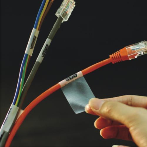 供应产品 供应电线电缆不干胶标签,t形线缆不干胶标签,厂家专业制作